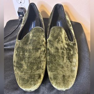 Giorgio Brutini Mens Conway Slip-On Penny Loafer Dress Shoe Size 9M Green